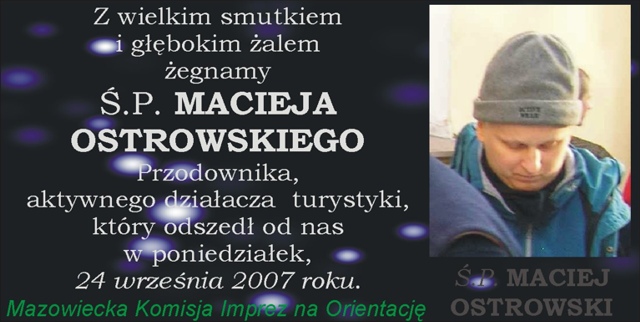 .P. Maciek Ostrowski